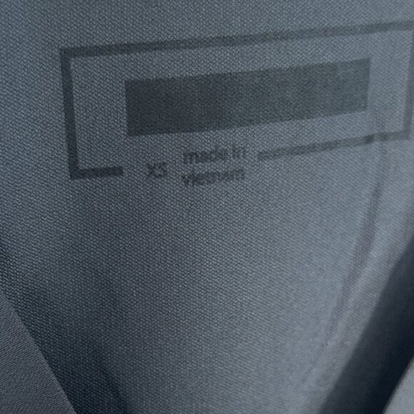 Dark Gray WonderWink Scrub Top Size XS - Picture 4 of 7